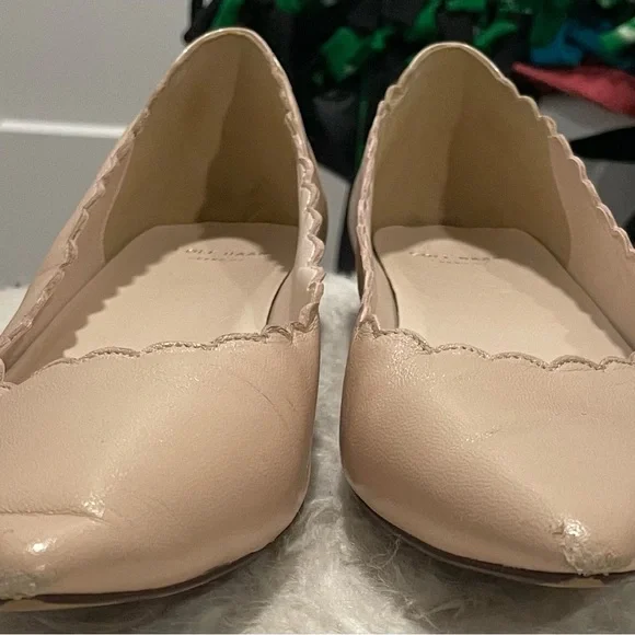 Cole Haan Grand.OS scallop edge leather flats - Picture 6 of 7